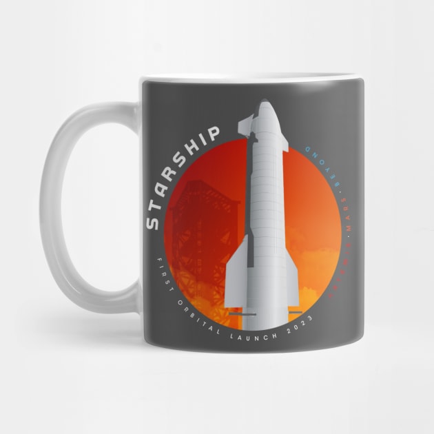 Starship Orbital Launch by GagarinDesigns